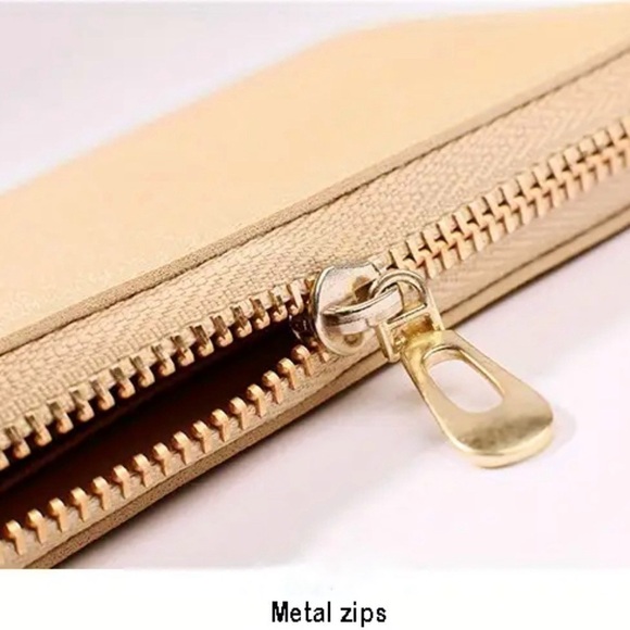 Minnie Mickey Mouse Wristlet Clutch Convertible Long Wallet Disney Theme Blue - Picture 8 of 16